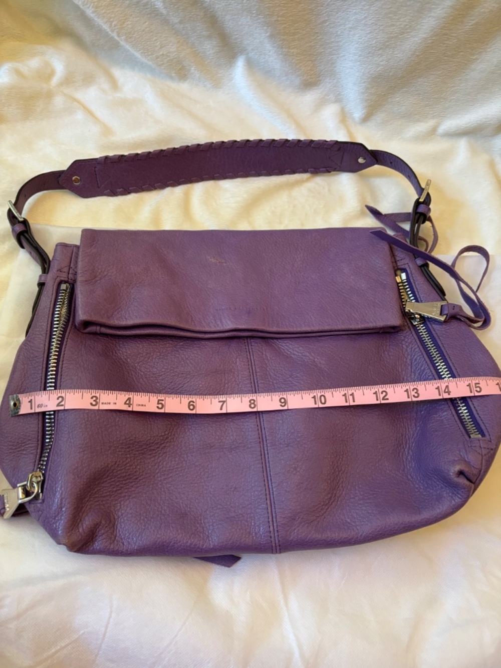 Purple Aimee Kestenberg handbag - Picture 7 of 11